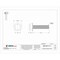 Zoro Select Not Graded, M10-1.50 Serrated Flange Bolt, Plain Stainless Steel, 45 mm L, 5 PK 31-MFH-10-45 - alternate 2