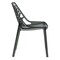 Leisuremod Cornelia Modern Stackable Dining Chair with Cut-Out Tree Design, Transparent Black C18TBL - alternate 5