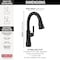 Delta Coranto Single Handle Pull-Down Bar/Prep Faucet 9979-BL-DST - alternate 2