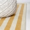 Jonathan Y Bandol Modern Classic Mitre Stripe Yellow/Ivory 9 ft. x 12 ft. Area Rug MOH211G-9 - alternate 2