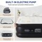 Yssoa Twin Camping Air Mattress with Built-in Electric High-Speed Pump, 16in Bed Height, Blow Up In 3A88HKMATSAIRTWIN16BLK - alternate 3