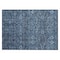 Homeroots 2' X 3' Blue and Black Floral Washable Non Skid Indoor Outdoor Area Rug 564302 - alternate 2