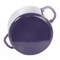 Crock-Pot Artisan 2 Piece 7 Quart Enameled Cast Iron Dutch Oven with Lid in Lavender 128606.02 - alternate 5