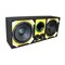 Deejay Led Loaded Box w/Two Despacito Heavy Duty 12-in Woofers One Horn and w/Two Bullet Tweeters YELLOW TBH12YELLOW - alternate 2