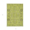 Homeroots 5' X 8' Artichoke Green And Fern Green Oriental Washable Indoor Outdoor Area Rug 582051 - alternate 4