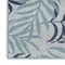 Homeroots 9' X 12' Ivory Sky Blue And Blue Palm Leaf Indoor Outdoor Area Rug 551457 - alternate 3