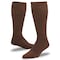 Railroad Sock Mens Steel Toe Boot Crew Socks, Cotton, Brown, Large, 1PR 6124 BR - alternate 4
