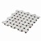 Apollo Tile Regalia 12x12 in. Ivory White, Black Matte Gres Porcelain Basketweave Mosaic Tile, 6PK VEL88OROBSKMOSA - alternate 5