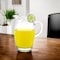 Homeroots 9 Mouth Blown Crystal Barrel Water Juice Or Iced Tea Pitcher 54 Oz 376152 - alternate 3