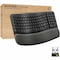 Logitech WAVE KEYS FOR BUSINESS GRAPHITE ERGO KEYBOARD - BROWN BOX 920012058 - alternate 1