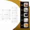 Azar Displays Floating Gallery Wall Frame Set, 1 Rose-Gold Hardware, 8 x 10, 11 x 14 & 16 x 20, 3-Piece Set 105722-ROSE - alternate 3