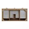 James Martin Vanities 48 in. Single Vanity, Sunwashed Oak with Embossed Shagreen w/3 CM Parisien Bleu Silestone Top D604-V48-SHG-FPBL - alternate 3