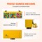 Vevor Gumball Machine Vending Coin Bank Vintage Candy Dispenser Stand Yellow ak19-08 - alternate 5