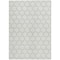Homeroots 8' X 10' Ivory And Black Geometric Washable Indoor Outdoor Area Rug 613557 - alternate 3