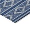 Homeroots 8' X 10' Navy Blue And Ivory Geometric Washable Indoor Outdoor Area Rug 599643 - alternate 3