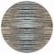 Homeroots 8' Brown Taupe And Chocolate Round Striped Washable Indoor Outdoor Area Rug 577988 - alternate 4