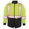 Game Workwear Hi-Vis Quilted Jacket, Full Front Zipper, Hi Vis Lime, M 1275 - alternate 3