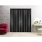 Sartodoors Sliding Closet Double Bi-fold Doors, Planum 0410 Matte Black, Sturdy Tracks Moldings Trims Hardware PLANUM0410DBF-BLK-96 x 84 (4* 24x84) - alternate 4