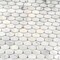 Apollo Tile 11x7 Bianco Carrara Marble Polished Floor and Wall Mosaic Tile 4.51 sqft/case, 5PK APLDC88OV2A - alternate 2