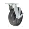 Vestil Glass Filled Nylon Swivel With Brake Caster 8 In. Diameter x 2 In. Width 1250 lb Black CST-VE-8X2GFN-SWB - alternate 1