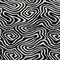 Homeroots 9' X 12' Black And Ivory Abstract Washable Indoor Outdoor Area Rug 598954 - alternate 4