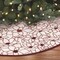 Dyno Ivory/Red Poinsettia Tree Skirt 2488358-1 - alternate 2