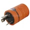 Ac Works Plug Adapter, L6-20R, L6-30P, L6-20P, 0 ft., Orange ADL630L620 - alternate 4