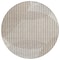 Homeroots 8' Beige And Ivory Round Geometric Washable Indoor Outdoor Area Rug 597603 - alternate 3