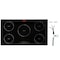 Vevor 36 inch Electric Cooktop 5 Burners Ceramic Glass Stove Top Touch Control LI5-01 - alternate 1