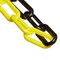 Mr. Chain 1.5" x 100' Black/Yellow Plastic Safety Chain 30029-100 - alternate 1