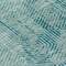 Homeroots 8' Teal Blue And Gray Round Geometric Washable Indoor Outdoor Area Rug 594589 - alternate 3