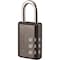 Master Lock Luggage/Briefcase Padlock, Brass, Side 647D - alternate 1