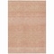 Homeroots 3' X 5' Salmon And Ivory Chevron Washable Indoor Outdoor Area Rug 612292 - alternate 4
