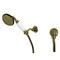 Kingston Brass Hand Shower Kit, Antique Brass KX10203BE - alternate 1