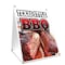 Signmission Texas Style Bbq, 24 Inch x 18 Inch A-frame Yard Sign, Plastic Sign SBC-1824-Texas Style Bbq - alternate 1