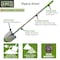 Ames 46.5 in. Fiberglass Handle Steel Blade Digging Shovel, Comfort Step, 4-Pack 10000-07549 - alternate 2