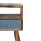 Homeroots 22" Brown Solid Wood One Drawer Nightstand 651884 - alternate 5