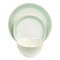Martha Stewart 12 Piece Perry Street Piece Dinnerware Set with Green Trim 120393.12 - alternate 5