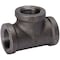 Southland 1 In. Standard Malleable Black Iron Tee 520-605HN - alternate 2