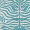 Homeroots 10' X 14' Teal Blue And Ivory Animal Print Washable Indoor Outdoor Area Rug 600665 - alternate 3