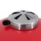 Sunjoy 20IN Egg-shaped Grill with Pizza Plate, Red A504002322 - alternate 2