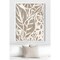 Homeroots Mudcloth Foliage I White Framed Print Wall Art 525917 - alternate 3