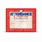 Hayes Attendance Certificate Pack of 5 VA580-5 - alternate 1