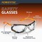 Powertec Safety Glasses ANSI Z87.1-2020, Clear Wraparound Protective Eyewear with UV Protection 72317 - alternate 4
