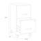 Space Solutions 14.25 in W 2 Drawer Mobile Vertical File Cabinet, Goldfinch 25276 - alternate 9