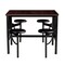 Regency Endure Standing Height Table & Chair Set with 4 Pull-Out Stools, Walnut Top, Walnut Wood Seats 9004-WLT-WLT - alternate 3