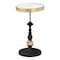 Baxton Studio Javion Metal Accent Table with Tray Top for Indoor or Semi-Outdoor Use 259-14295-ZORO - alternate 1
