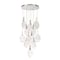 Euf Jateo, Chandelier, 16-Light, 24", Polished Nickel, Clear Glass 50102-013 - alternate 4