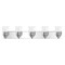 Jonathan Y Irving 36" 5-Light Seeded Glass/Iron Modern Contemporary LED Vanity Light, Chrome JYL7620C - alternate 5