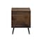 Monarch Specialties Accent Table, Bedroom, Living Room, Nightstand, Side Table, Storage Drawer, Walnut, Contemporary I 3607 - alternate 4
